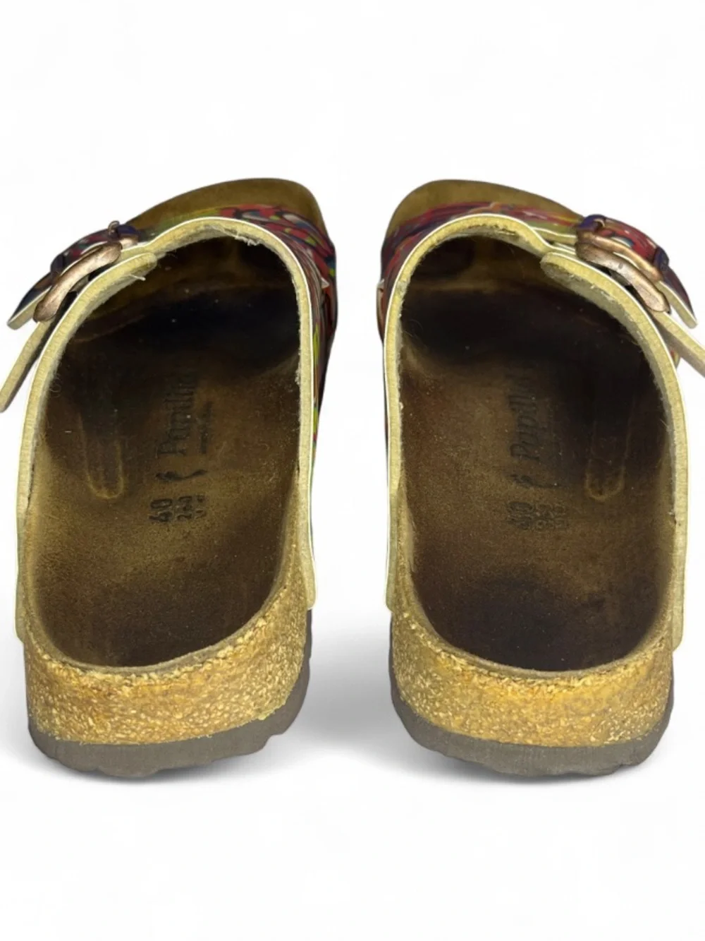 Birkenstock Papillio Arizona Sandals - Women’s Size 9 EU 40 African Wax Pattern